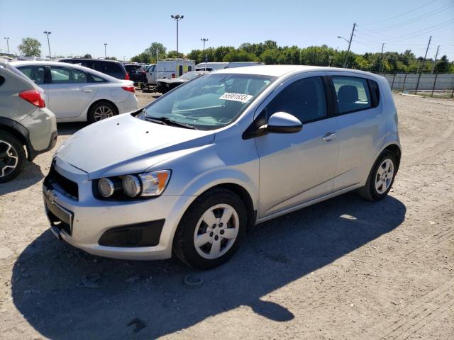 1G1JA6SH8E4236220 - 2014 CHEVROLET SONIC LS SILVER photo 1