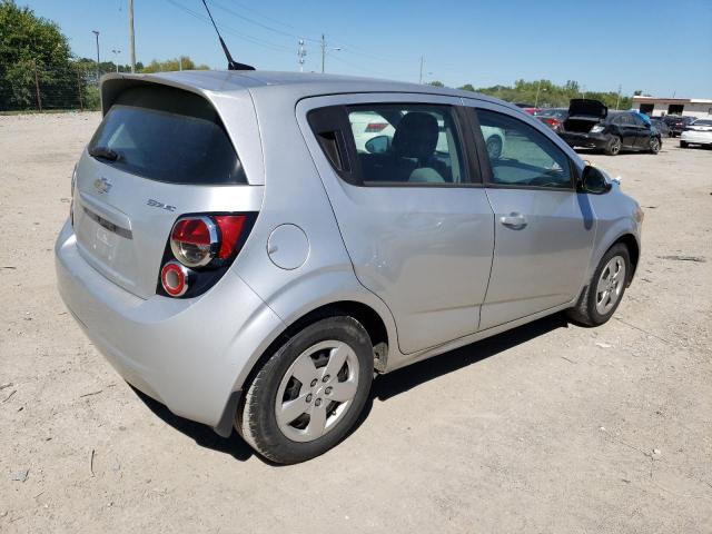 1G1JA6SH8E4236220 - 2014 CHEVROLET SONIC LS SILVER photo 3