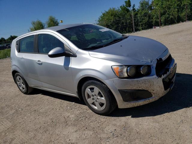 1G1JA6SH8E4236220 - 2014 CHEVROLET SONIC LS SILVER photo 4