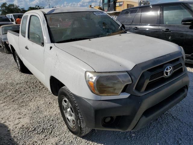 5TFTX4CN0FX057385 - 2015 TOYOTA TACOMA ACCESS CAB WHITE photo 1