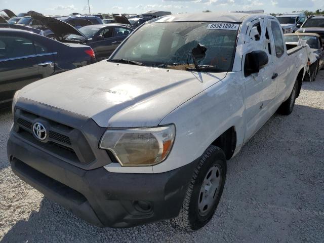 5TFTX4CN0FX057385 - 2015 TOYOTA TACOMA ACCESS CAB თეთრი ფოტო 2