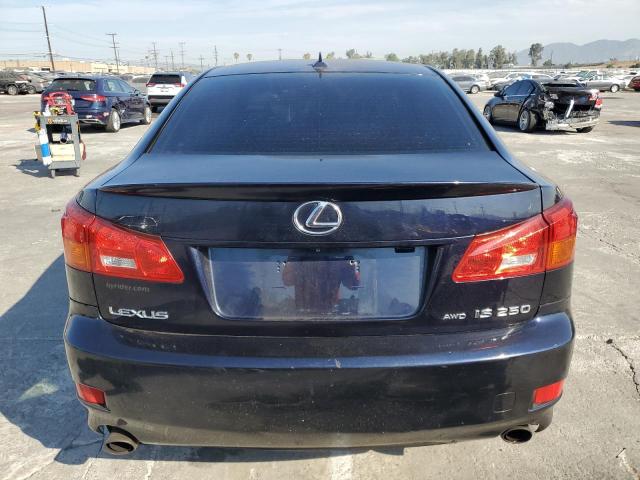 JTHCK262272010330 - 2007 LEXUS IS 250 BLUE photo 6