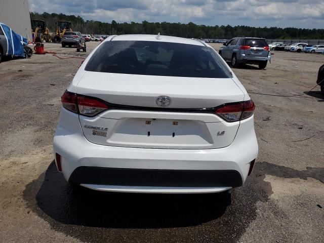 5YFEPRAE6LP135882 - 2020 TOYOTA COROLLA LE أبيض صورة 6