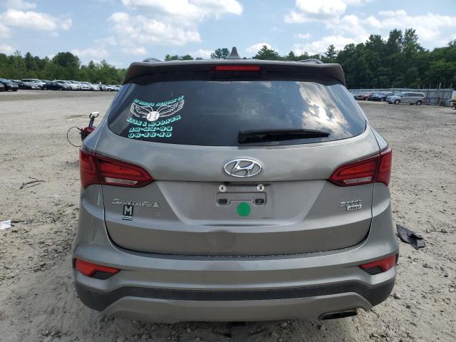 5NMZUDLB4JH105285 - 2018 HYUNDAI SANTA FE SPORT ნაცრისფერი ფოტო 6