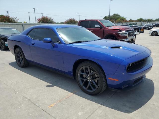 2C3CDZAG6NH230439 - 2022 DODGE CHALLENGER SXT BLUE photo 4