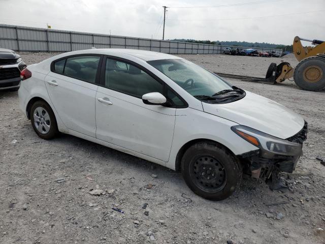 3KPFK4A74JE181524 - 2018 KIA FORTE LX WHITE photo 4