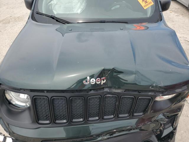 ZACNJDAB5MPM32087 - 2021 JEEP RENEGADE SPORT Zielony zdjęcie 11