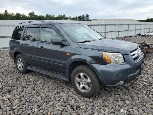 2HKYF18776H500354 - 2006 HONDA PILOT EX TEAL photo 4