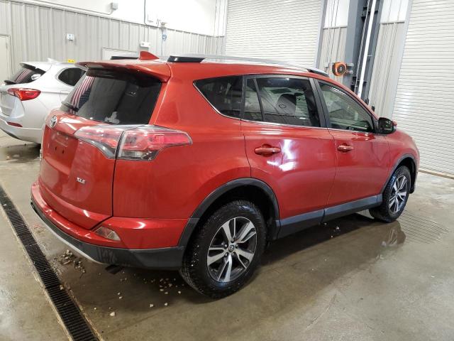 JTMWFREVXGJ086570 - 2016 TOYOTA RAV4 XLE RED photo 3