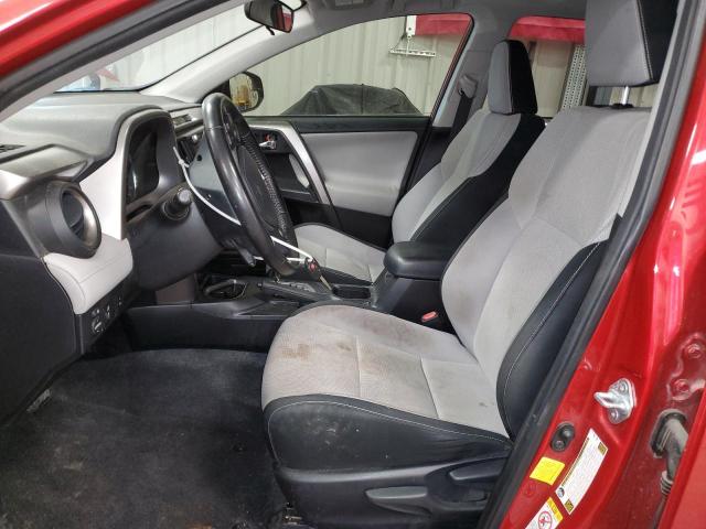 JTMWFREVXGJ086570 - 2016 TOYOTA RAV4 XLE RED photo 7