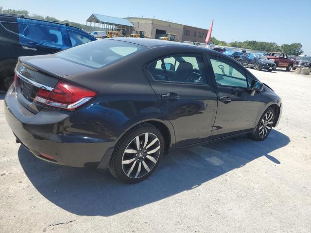 2HGFB2F95EH519765 - 2014 HONDA CIVIC EXL 棕色 照片 3