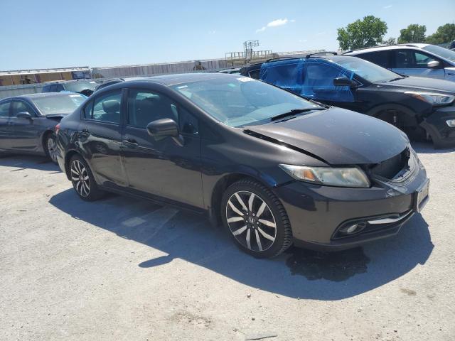 2HGFB2F95EH519765 - 2014 HONDA CIVIC EXL 棕色 照片 4