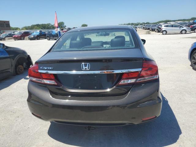 2HGFB2F95EH519765 - 2014 HONDA CIVIC EXL 棕色 照片 6