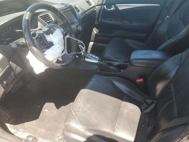 2HGFB2F95EH519765 - 2014 HONDA CIVIC EXL 棕色 照片 7