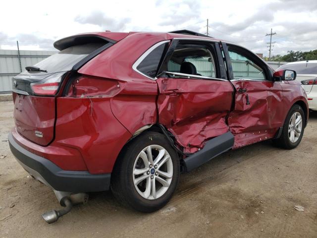 2FMPK3J94KBB35504 - 2019 FORD EDGE SEL RED photo 3