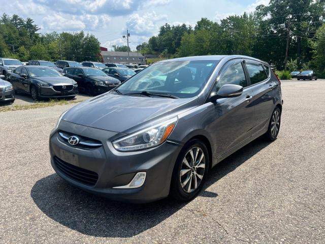 KMHCU5AE1HU313986 - 2017 HYUNDAI ACCENT SPORT GRAY photo 2