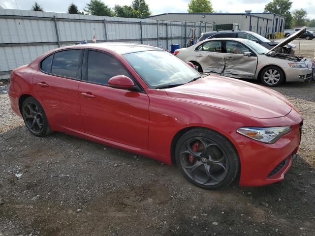 ZARFANBN4K7615907 - 2019 ALFA ROMEO GIULIA TI 红色 照片 4