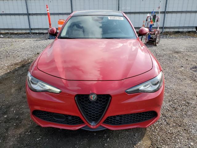 ZARFANBN4K7615907 - 2019 ALFA ROMEO GIULIA TI 红色 照片 5