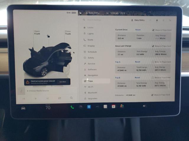 7SAYGDEE4PF620455 - 2023 TESLA MODEL Y 灰色 照片 9