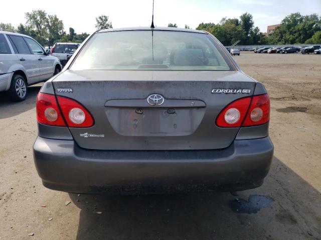 2T1BR32E76C642206 - 2006 TOYOTA COROLLA CE GRAY photo 6