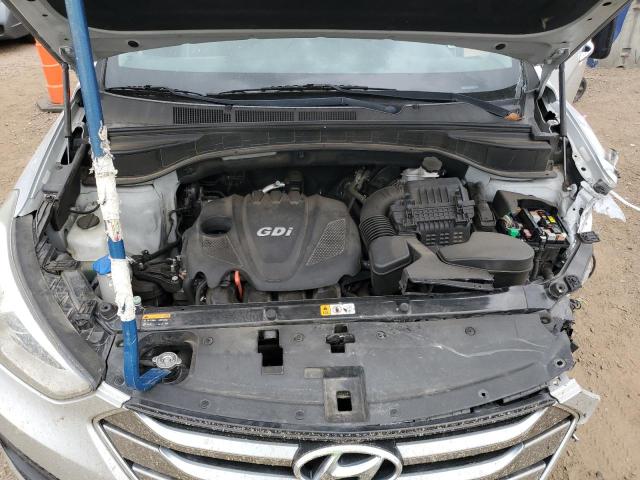 5XYZTDLB9GG356907 - 2016 HYUNDAI SANTA FE S SILVER photo 12