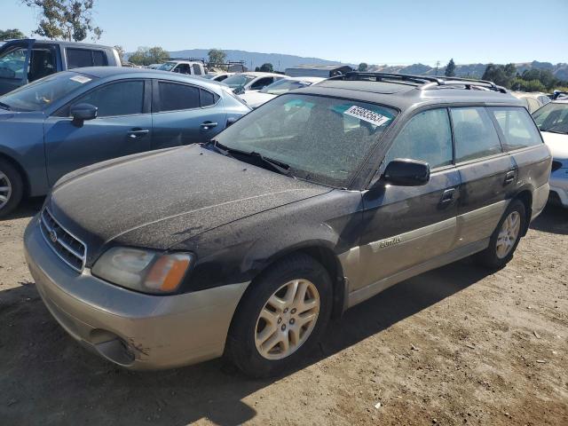 4S3BH686127652617 - 2002 SUBARU LEGACY OUTBACK LIMITED TWO TONE photo 1