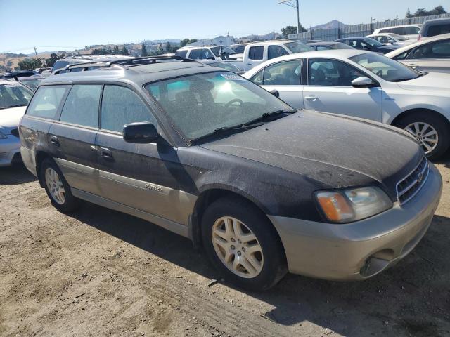 4S3BH686127652617 - 2002 SUBARU LEGACY OUTBACK LIMITED TWO TONE photo 4