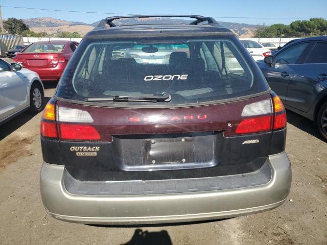 4S3BH686127652617 - 2002 SUBARU LEGACY OUTBACK LIMITED TWO TONE photo 6