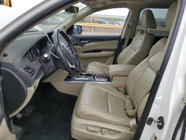 5FRYD4H46GB021421 - 2016 ACURA MDX TECHNOLOGY Ақ фото 7