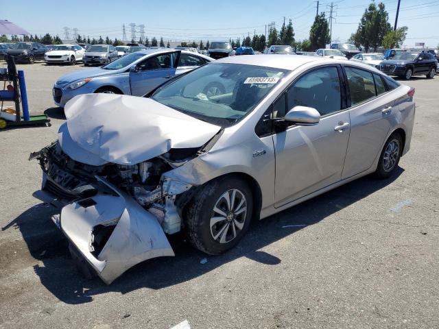 JTDKARFP2K3106496 - 2019 TOYOTA PRIUS PRIM SILVER photo 1