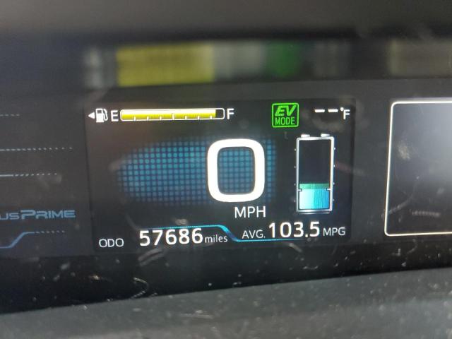 JTDKARFP2K3106496 - 2019 TOYOTA PRIUS PRIM SILVER photo 9