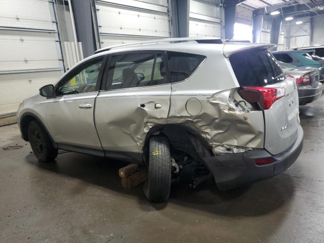 JTMBFREV2FJ034234 - 2015 TOYOTA RAV4 LE SILVER photo 2