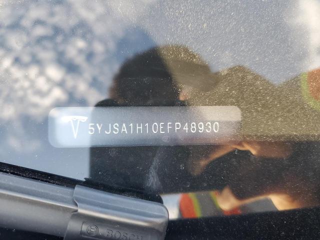 5YJSA1H10EFP48930 - 2014 TESLA MODEL S Qara foto 12