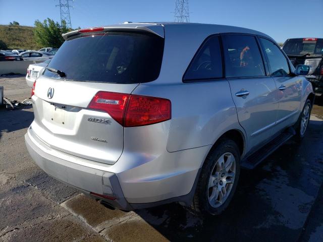 2HNYD28288H506444 - 2008 ACURA MDX SILVER photo 3