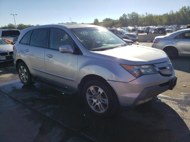 2HNYD28288H506444 - 2008 ACURA MDX SILVER photo 4