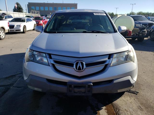 2HNYD28288H506444 - 2008 ACURA MDX SILVER photo 5