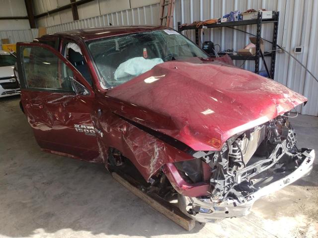 1C6RR7LT0KS639635 - 2019 RAM 1500 CLASS SLT მუქწითელი ფოტო 1