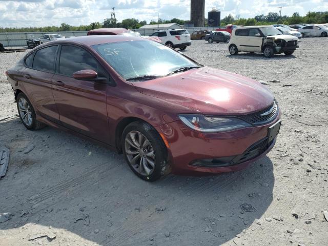 1C3CCCBB7FN747650 - 2015 CHRYSLER 200 S BURGUNDY photo 4