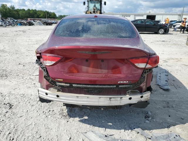 1C3CCCBB7FN747650 - 2015 CHRYSLER 200 S BURGUNDY photo 6