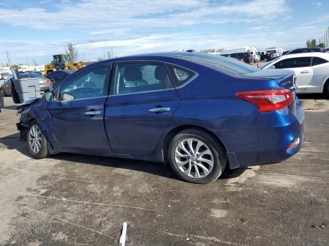 3N1AB7AP5KY345829 - 2019 NISSAN SENTRA S Mavi foto 2
