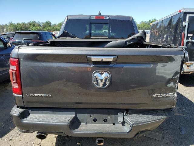 1C6SRFHT1KN551244 - 2019 RAM 1500 LIMITED GRAY photo 6