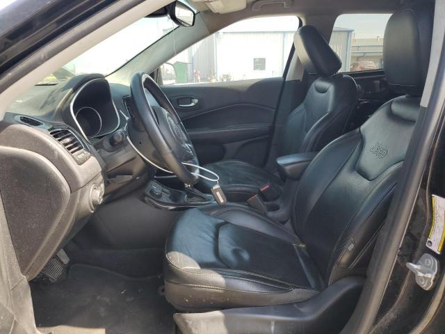 3C4NJDCB7JT341598 - 2018 JEEP COMPASS LIMITED Czarny zdjęcie 7