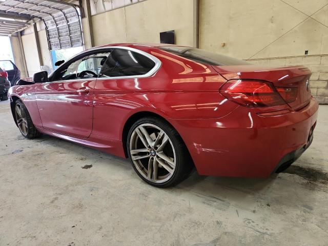 WBALX3C53CDV77620 - 2012 BMW 650 I წითელი ფოტო 2