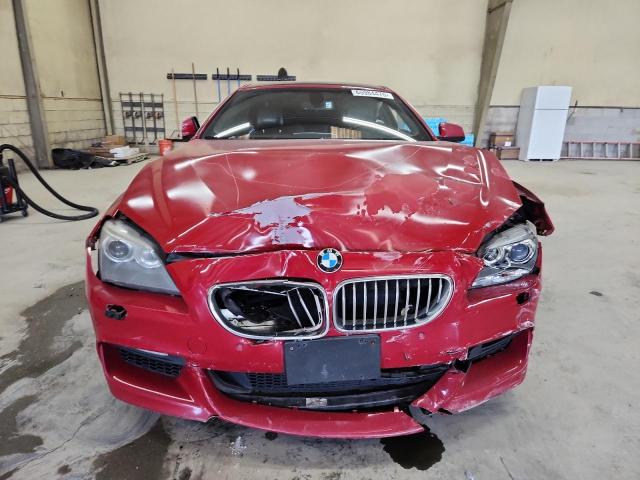 WBALX3C53CDV77620 - 2012 BMW 650 I წითელი ფოტო 5