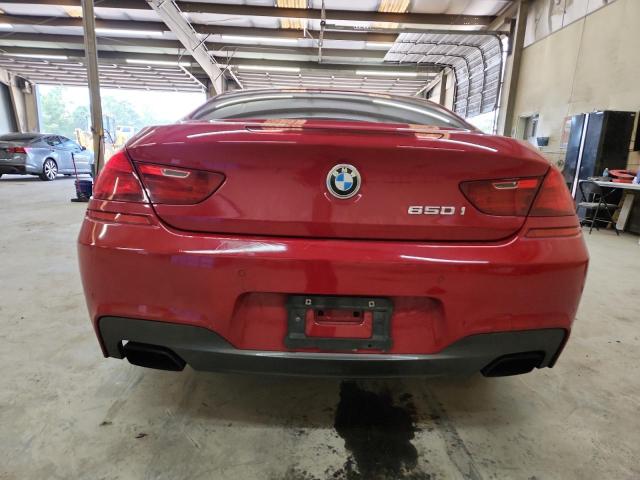 WBALX3C53CDV77620 - 2012 BMW 650 I წითელი ფოტო 6