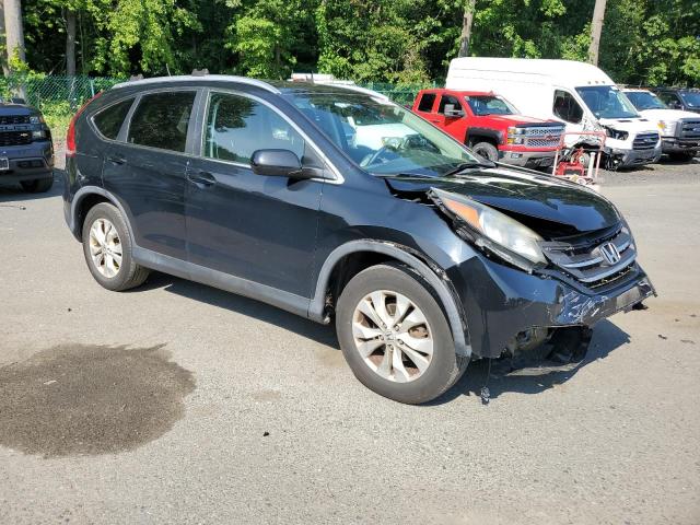 5J6RM4H71EL005714 - 2014 HONDA CR-V EXL BLACK photo 4