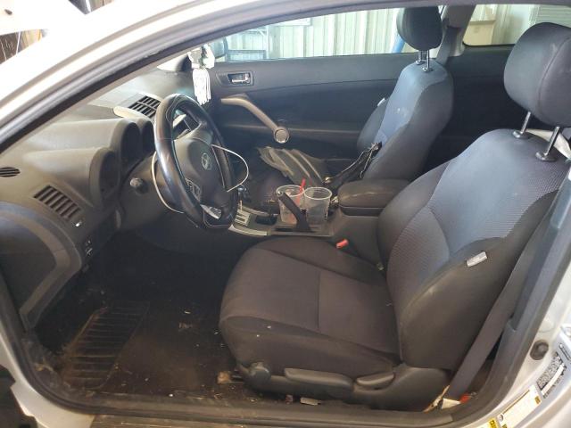 JTKDE167280223576 - 2008 TOYOTA SCION TC SILVER photo 7