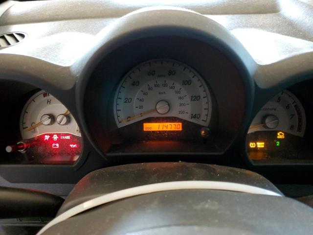 JTKDE167280223576 - 2008 TOYOTA SCION TC SILVER photo 9