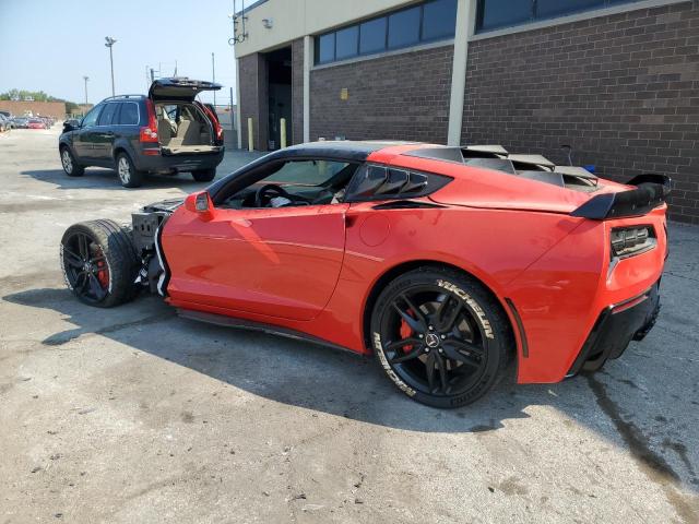 1G1YD2D71F5104804 - 2015 CHEVROLET CORVETTE STINGRAY 2LT RED photo 2