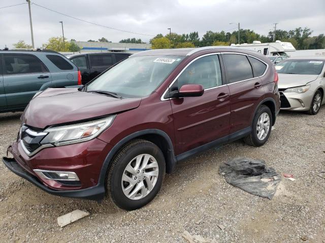 2HKRM4H70GH699891 - 2016 HONDA CR-V EXL BURGUNDY photo 1